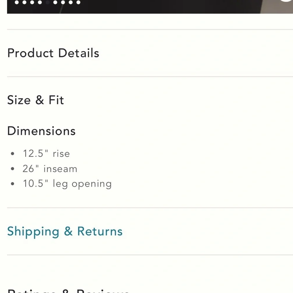 New - Mauve Black Wide-Leg Pants - Picture 5 of 5